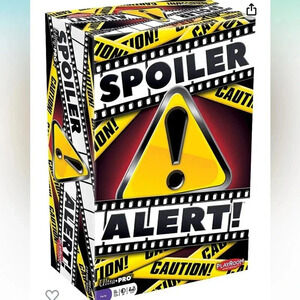 Spoiler Alert! Board Game New In Box & Factory Wrapped Party Game Ages 13+